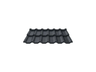 Blachotrapéz plechová střešní krytina German Simetric 30 Aluminium STUCCO/MAT